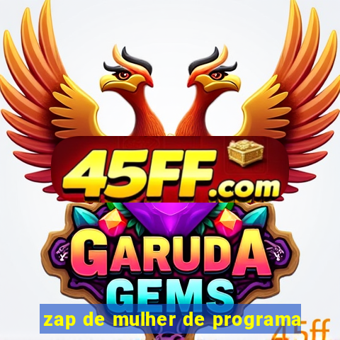 zap de mulher de programa